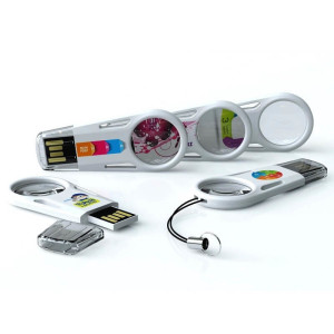 USB FLASH DRIVE MAGNIFYING GLASS - Reklamnepredmety