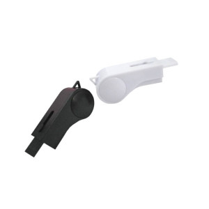 PLASTIC USB FLASH DRIVE WHISTLE - Reklamnepredmety