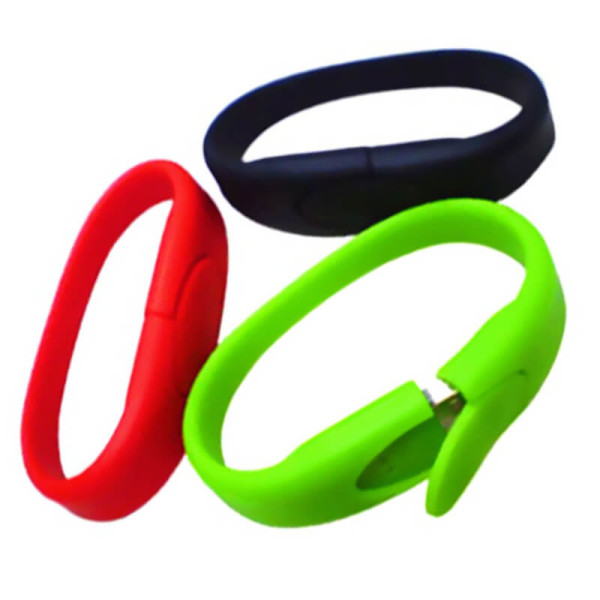 USB FLASH DRIVE SILICONE BRACELET