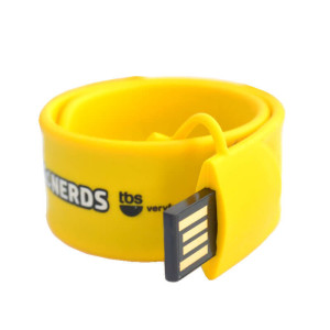 SILICONE SLAP-ON BRACELET USB FLASH DRIVE - Reklamnepredmety
