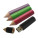 WOOD USB FLASH DRIVE COLOURING PENCIL