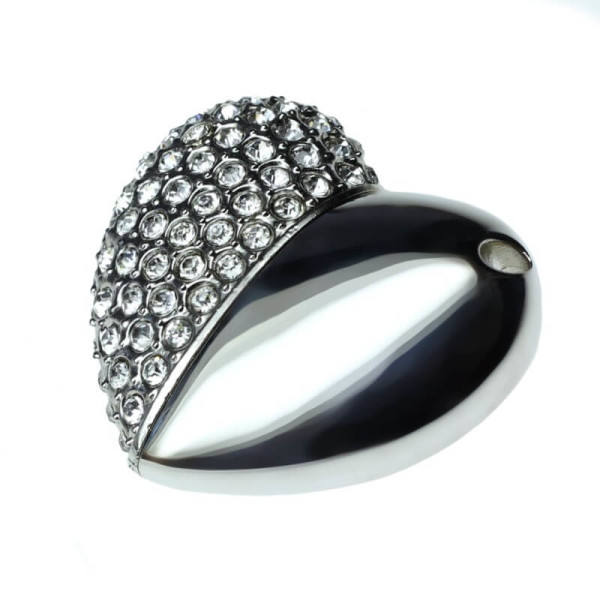 USB FLASH DRIVE JEWELLERY - HEART