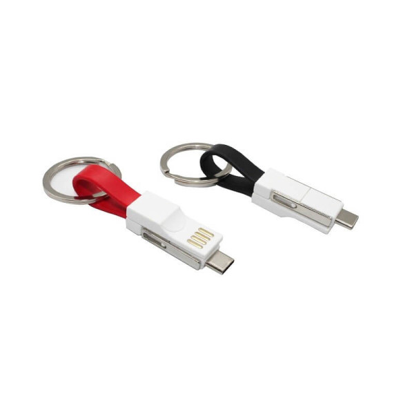 3-IN-1 USB DATA AND POWER CABLE WITH MAGNETIC ATTACHMEN