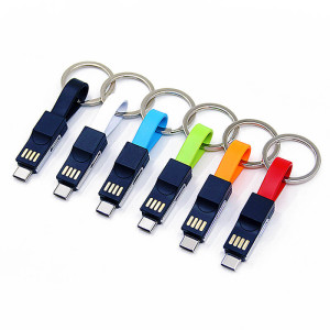 3-IN-1 USB DATA AND POWER CABLE WITH MAGNETIC ATTACHMEN - Reklamnepredmety