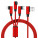 CHARGING 3-IN-1 USB CABLE WITH “L” CONNECTORS - ACC058_5 - variant PU ACC058-q00001