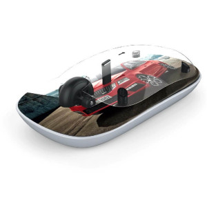 WIRELESS MOUSE 2.4 GHZ WITH OPTION OF FULL COLOUR PRINTING - Reklamnepredmety