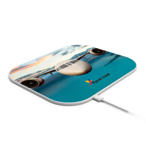 MOUSE PAD WITH WIRELESSCHARGING AND FULL COLOUR PRINTING - Reklamnepredmety