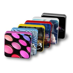 POWER BANK WITH WIRELESS CHARGING, CMYK + LED LOGO, 8000 - 10000 MAH - Reklamnepredmety