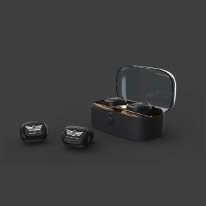 WIRELESS TWS BLUETOOTH EARPHONES WITH EMBOSSED LOGO - Reklamnepredmety