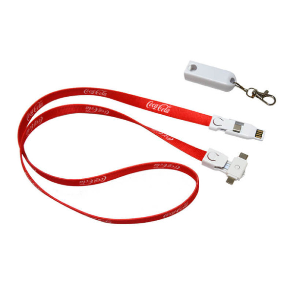 4-IN-1 LANYARD USB POWER CABLE