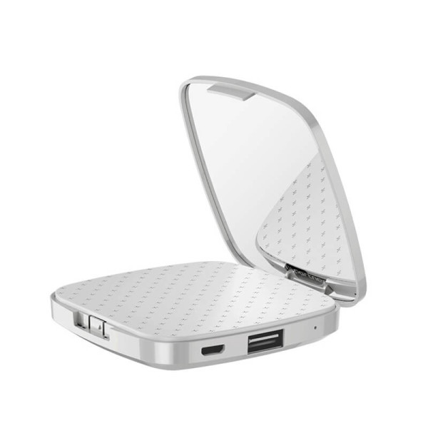 POWER BANK MIRROR (PORTABLE CHARGER), 2200 mAh