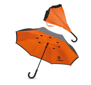 23" reversible, windproof umbrella - Reklamnepredmety