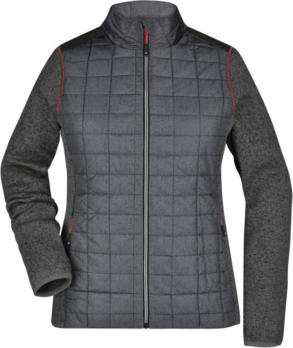 Ladies' Knitted Hybrid Jacket