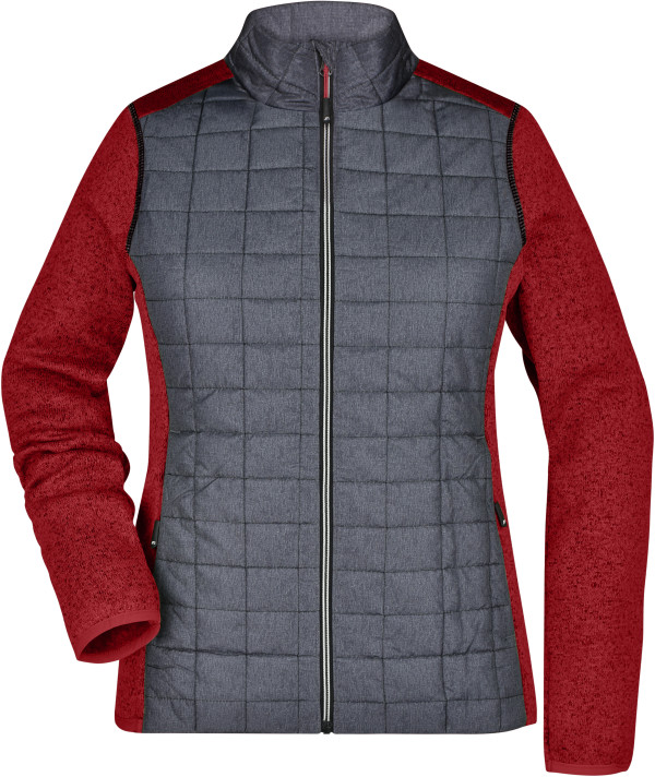 Ladies' Knitted Hybrid Jacket