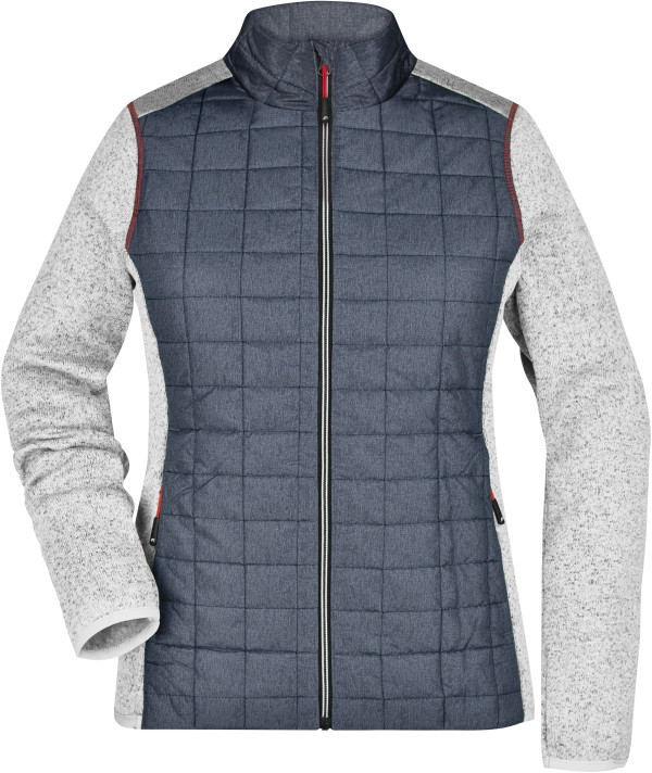 Ladies' Knitted Hybrid Jacket