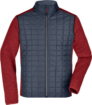 Men's Knitted Hybrid Jacket - Reklamnepredmety