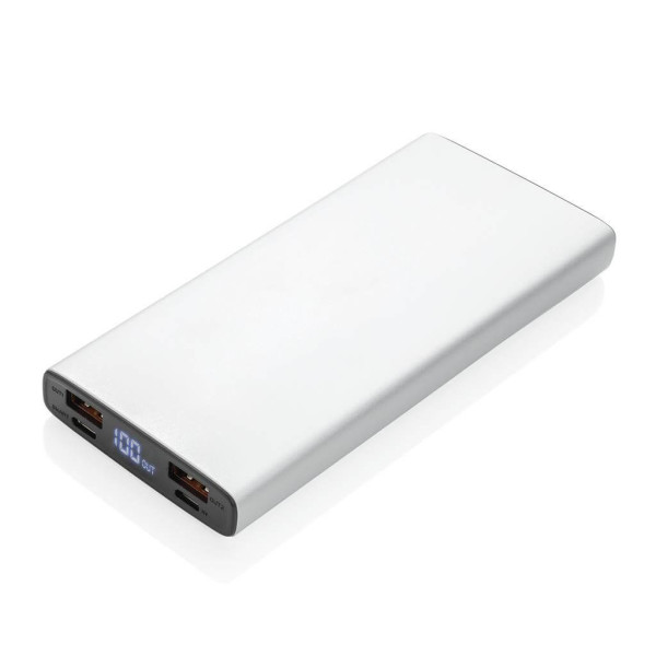 Aluminum 18W 10.000 mAh PD Powerbank