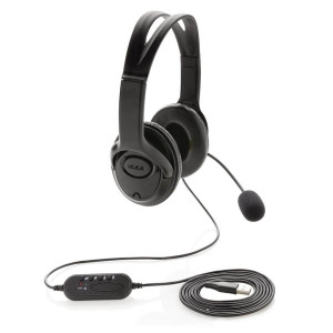 Over ear wired work headset - Reklamnepredmety