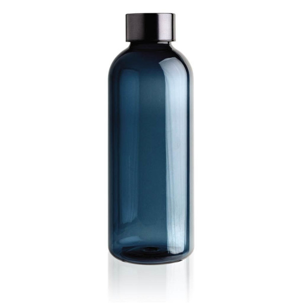 Leakproof water bottle with metallic lid