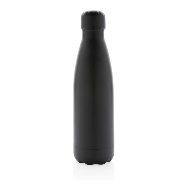 Solid color vacuum stainless steel bottle