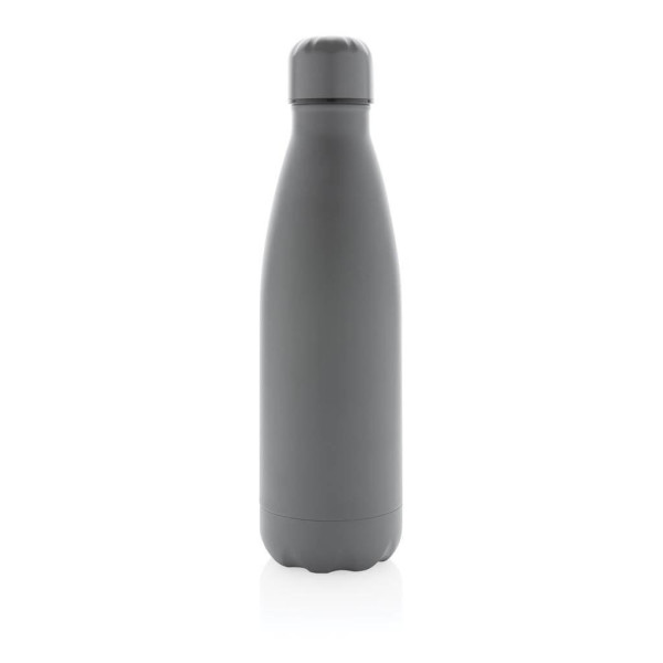 Solid color vacuum stainless steel bottle