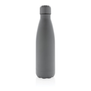 Solid color vacuum stainless steel bottle - Reklamnepredmety