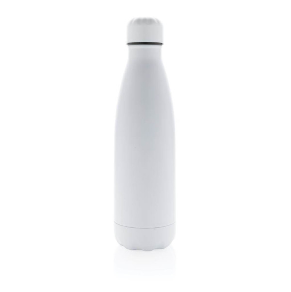 Solid color vacuum stainless steel bottle