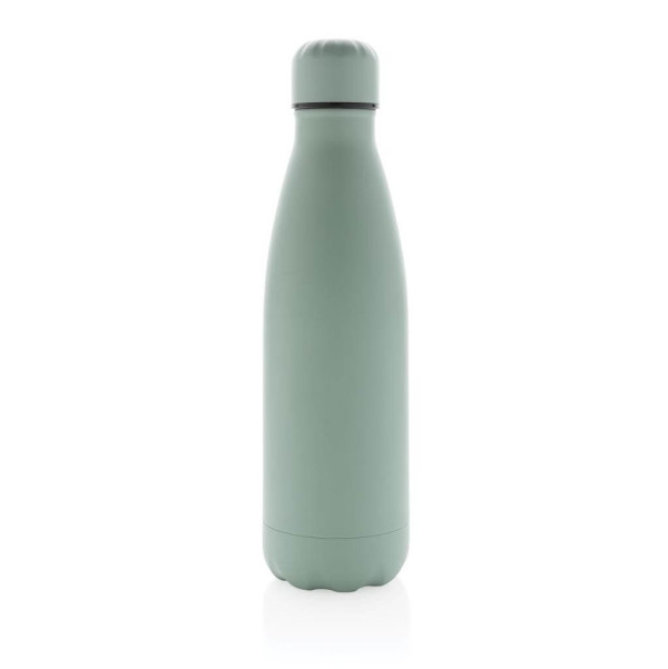 Solid color vacuum stainless steel bottle