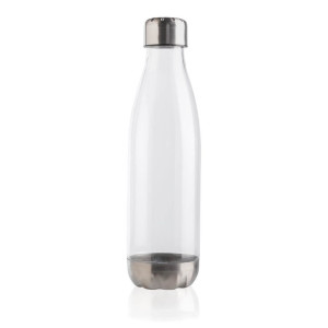 Leakproof water bottle with stainless steel lid - Reklamnepredmety