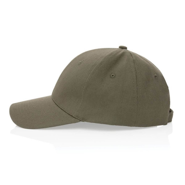 Impact 6 panel 280gr Recycled cotton cap with AWARE™ tracer,