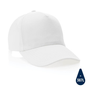 Impact 5panel 280gr Recycled cotton cap with AWARE™ tracer, - Reklamnepredmety