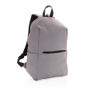 Smooth PU 15.6"laptop backpack - Reklamnepredmety