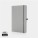 Recycled leather hardcover notebook A5 - p7742012-0 - variant