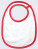 Single Layer Bib - BZ59_White_Red - variant Ls 1000312605