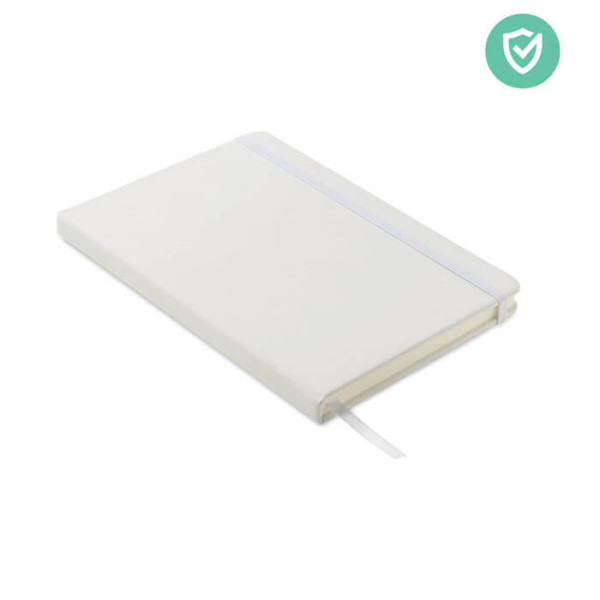 A5 notebook with antibacterial treatment on cover ARCO CLEAN