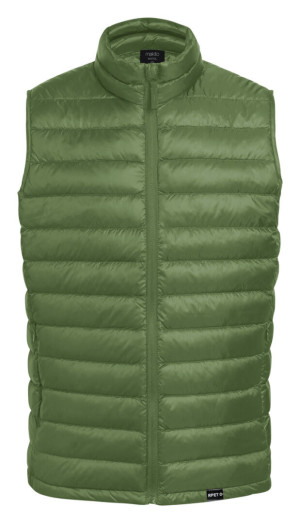 Insulated vest Rostol from RPET - Reklamnepredmety