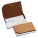 Metal Business Card Holder with cork Surface - 2226613-1 - variant