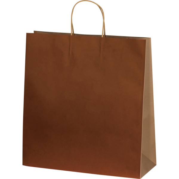 Big recycled paperbag with 2 handles