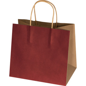 Small recycled paperbag with 2 handles - Reklamnepredmety