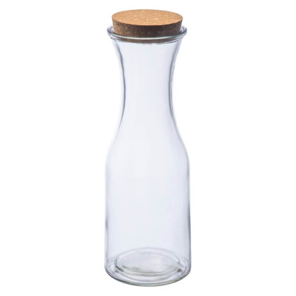 Glass Carafe with cork lid