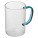 Glass Mug with colored Handle - 8234004-1 - variant
