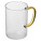 Glass Mug with colored Handle - 8234008-1 - variant