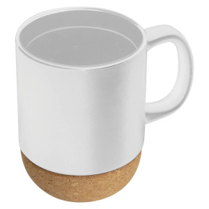 Ceramic Mug with Cork Ground - Reklamnepredmety