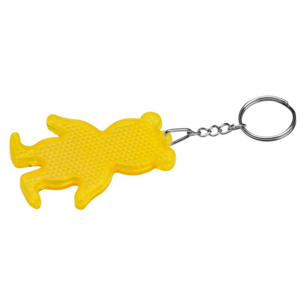 Reflecting Bear Keyring