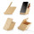 LEAVITT. Smartphone holder and ballpoint holder with 10W fast wireless charger in bamboo - 97940-set - variant 