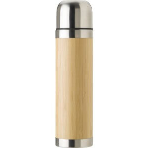 Bamboo thermos bottle (400 ml) - Reklamnepredmety