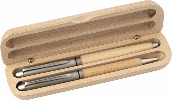 Bamboo writing set