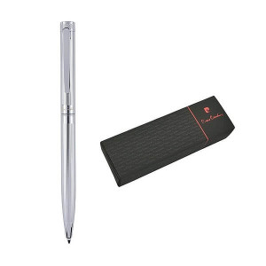 Metal ballpoint pen with blue refill PIERRE CARDIN RENEE - Reklamnepredmety
