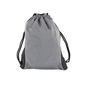 SCHWARZWOLF DENISON Reflective drawstring backpack - Reklamnepredmety