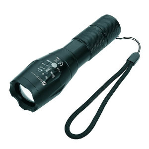 SCHWARZWOLF DELGADA rechargeable metal flashlight - Reklamnepredmety